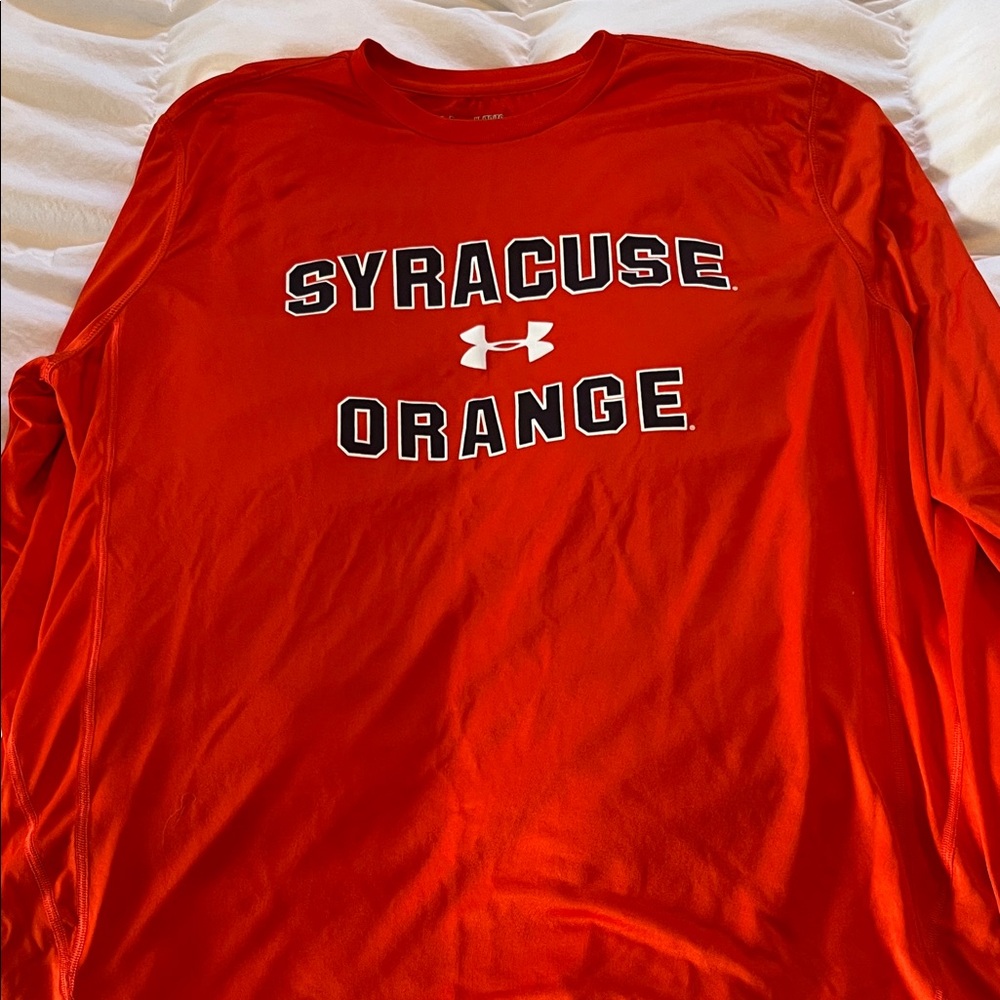 Syracuse Orange Under Armour/Dri-fit Long Sleeve Tee
